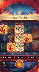 Wild Fireworks · Gabay sa Mekanismo ng Wild Fireworks Slot